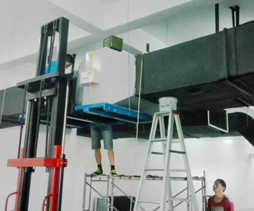 延边送风主管道杀菌消毒装置